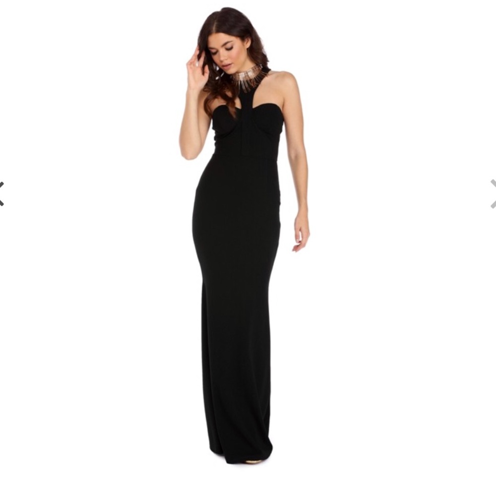 Black gown